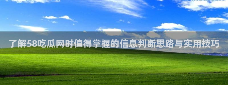 吃瓜爆料事件：了解58吃瓜网时值得掌握的信息判断思路与实用技巧